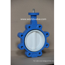 PTFE Lining Lug Butterfly Valve